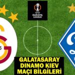 Galatasaray Dinamo Kiev maçı hangi kanalda, saat kaçta oynanacak?