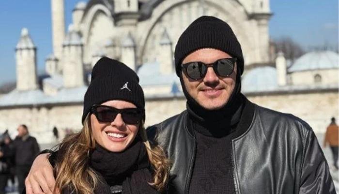 Maskeli Icardi! İstanbul sevgilisiyle bir tur yaptı, onu görenler şaşırdı