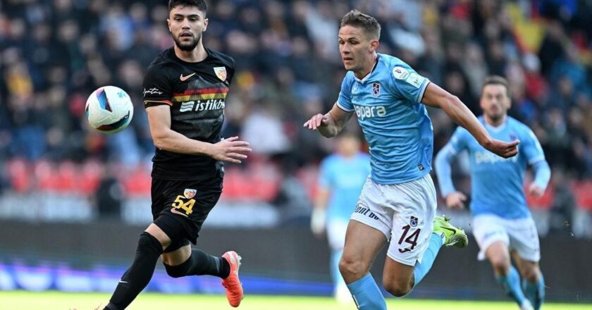 Son Dakika Spor Haberleri | Trabzonspor, Kayserisporte hedefsiz eşitliği kırmadı