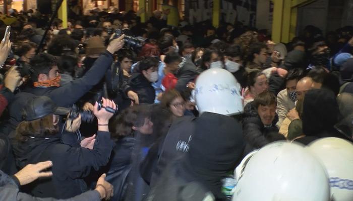İstiklal'daki “Filistin Desteği” nde bir yıpranma! CHP Steel'de oturan eylem, Vali Rose tepki verdi