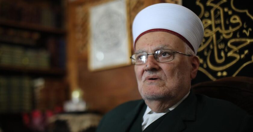 Mescid al-Aksa İmam-Hatibi Şeyh Ikrime Sabri: Boğulma Blok Altında Mescid Al-Aksa
