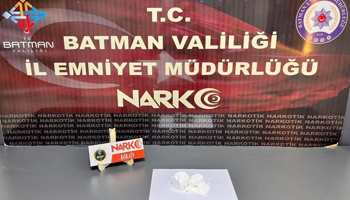 Batman'da bir uyuşturucu operasyonunda tutuklanan 2 şüpheli tutuklandı