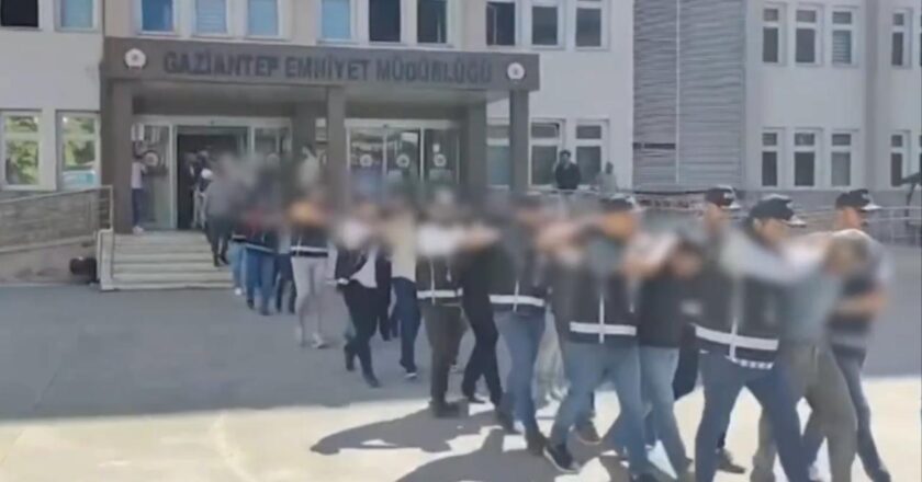 “Joker” operasyonu Gaziantep'e dayalı: 40 Şüphe Tutuklandı