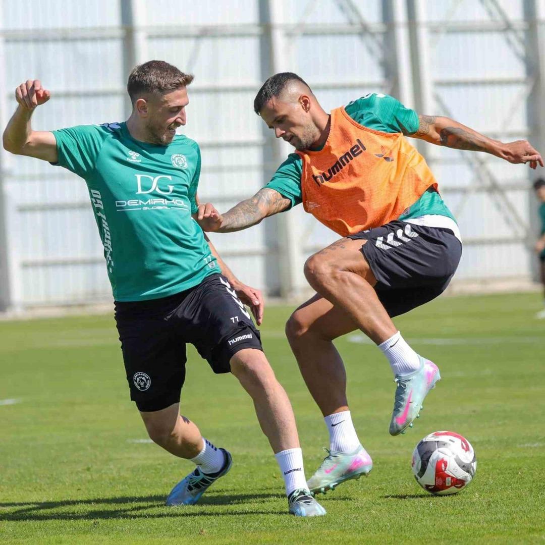 KONYASPOR Rams Daşakşaşhir Maç 2 için hazırlıklara devam etti
