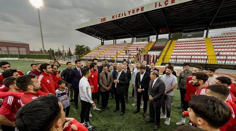 Dursun Özbek Mardin'i ziyaret etti 1969 Spor
